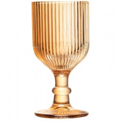 Taça Para Licor Avulsa 75ml Lines Âmbar Metalizado